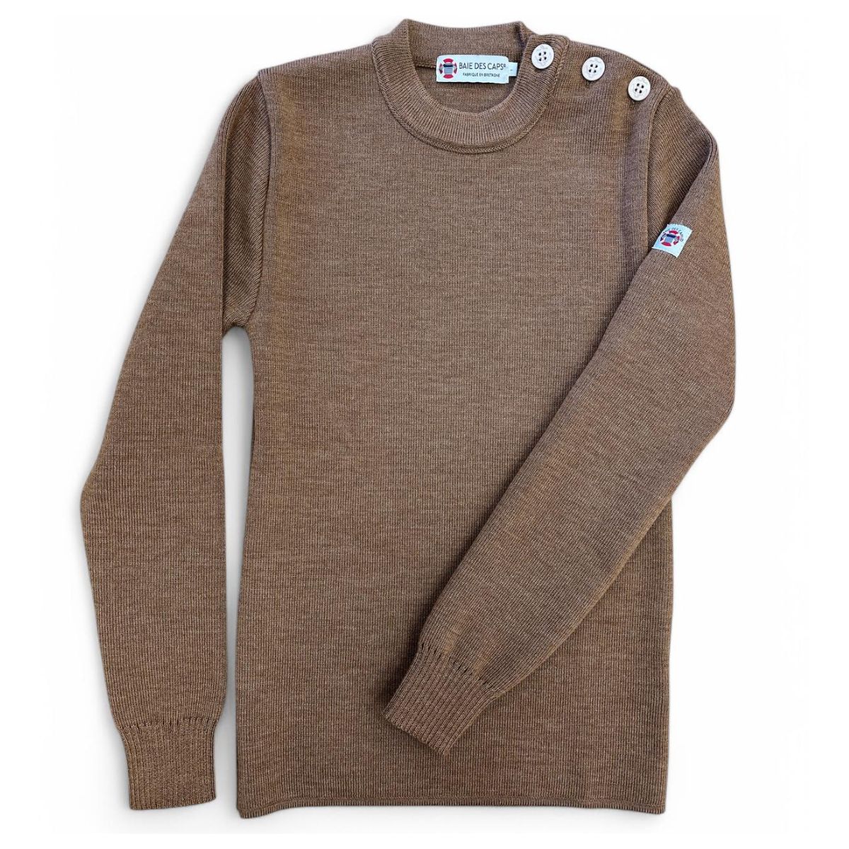 Pull marin uni Fauve
