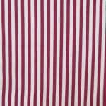 Rayures Bordeaux Blanc - Tissu