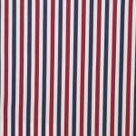 Rayures Graphiques Bleu Marine Blanc Bordeaux - Tissu