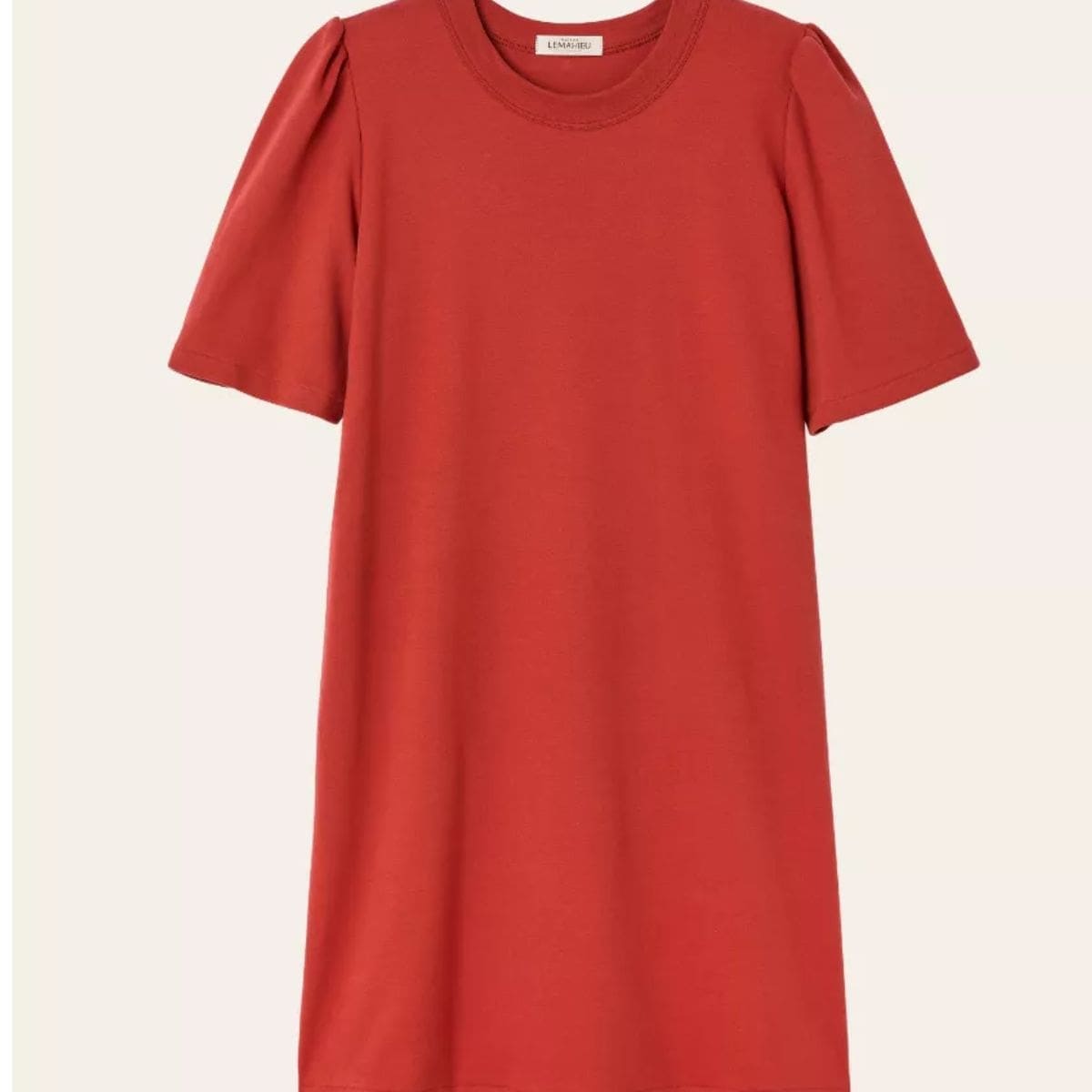 Robe courte Brique Made In France