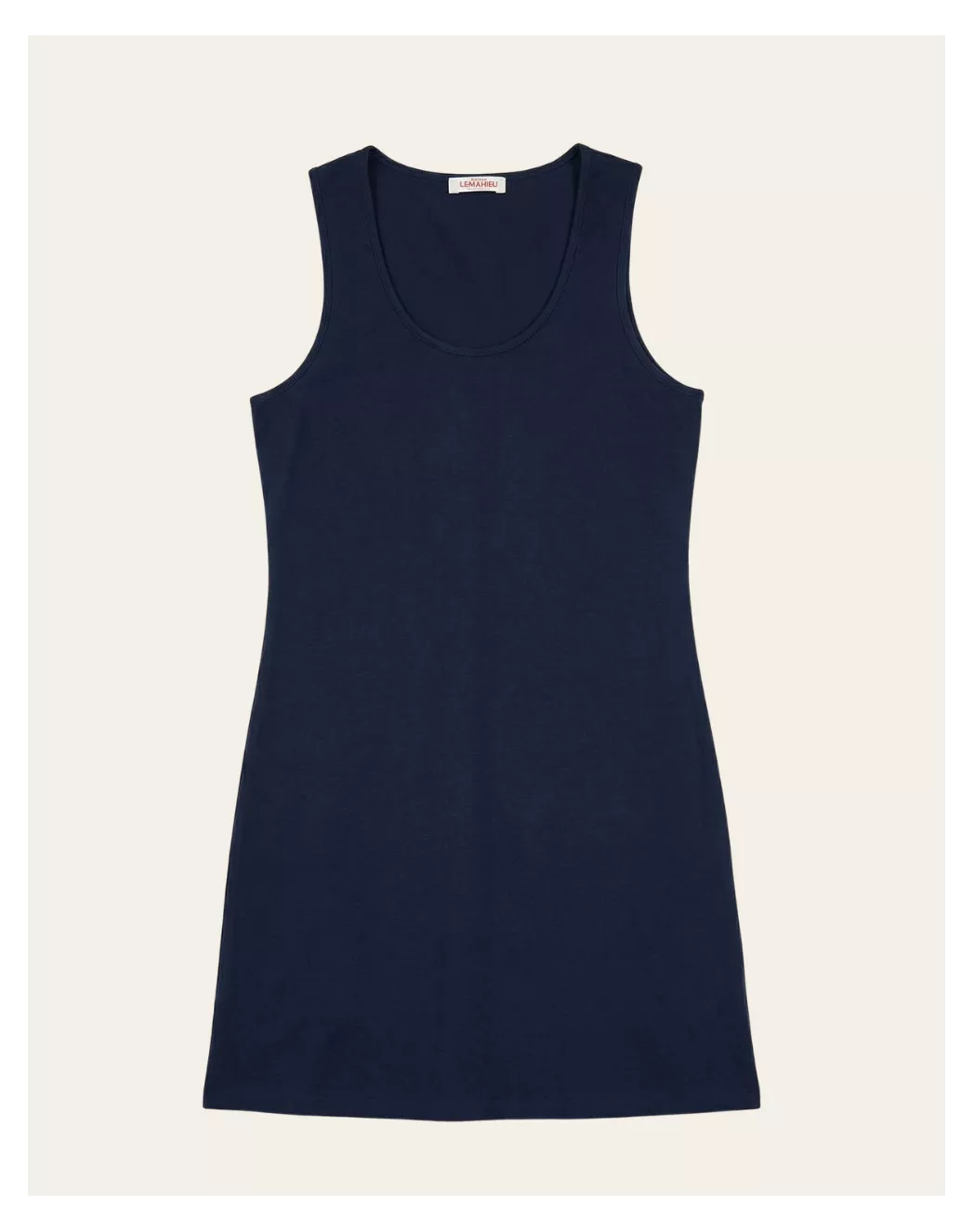 Robe sans manche bleu marine