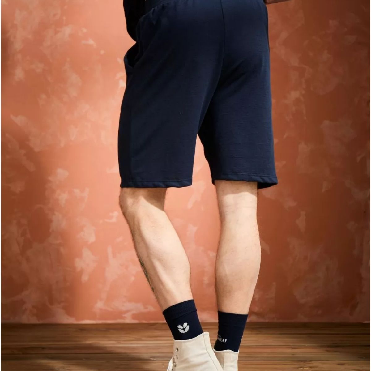 Short Lin Homme Marine