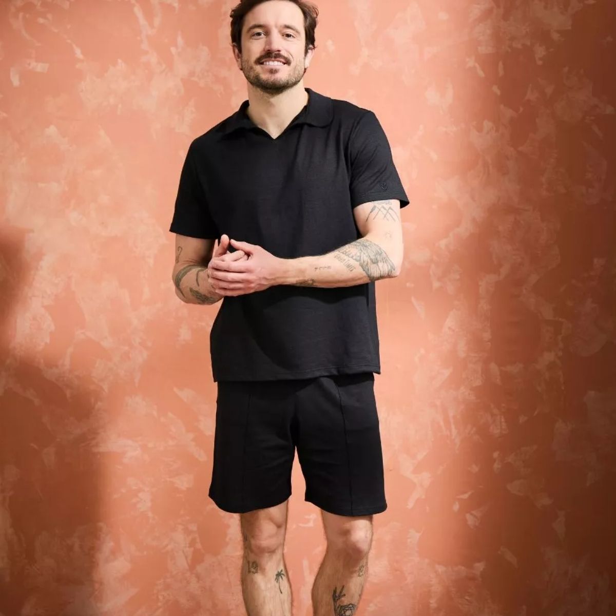 Short Lin Homme Noir