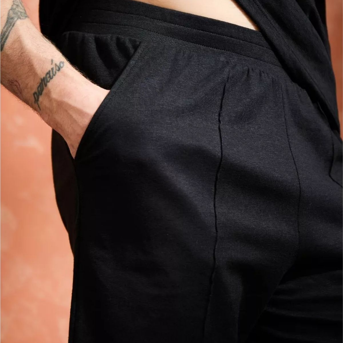 Short Lin Homme Noir