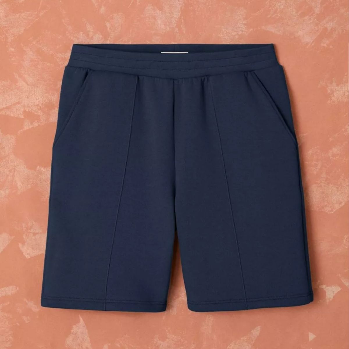 Short molleton Homme Marine