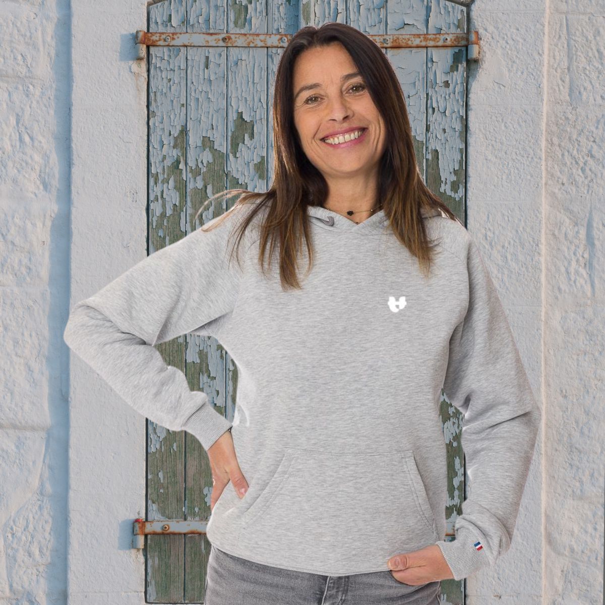 Sweat à capuche Femme - Cœur