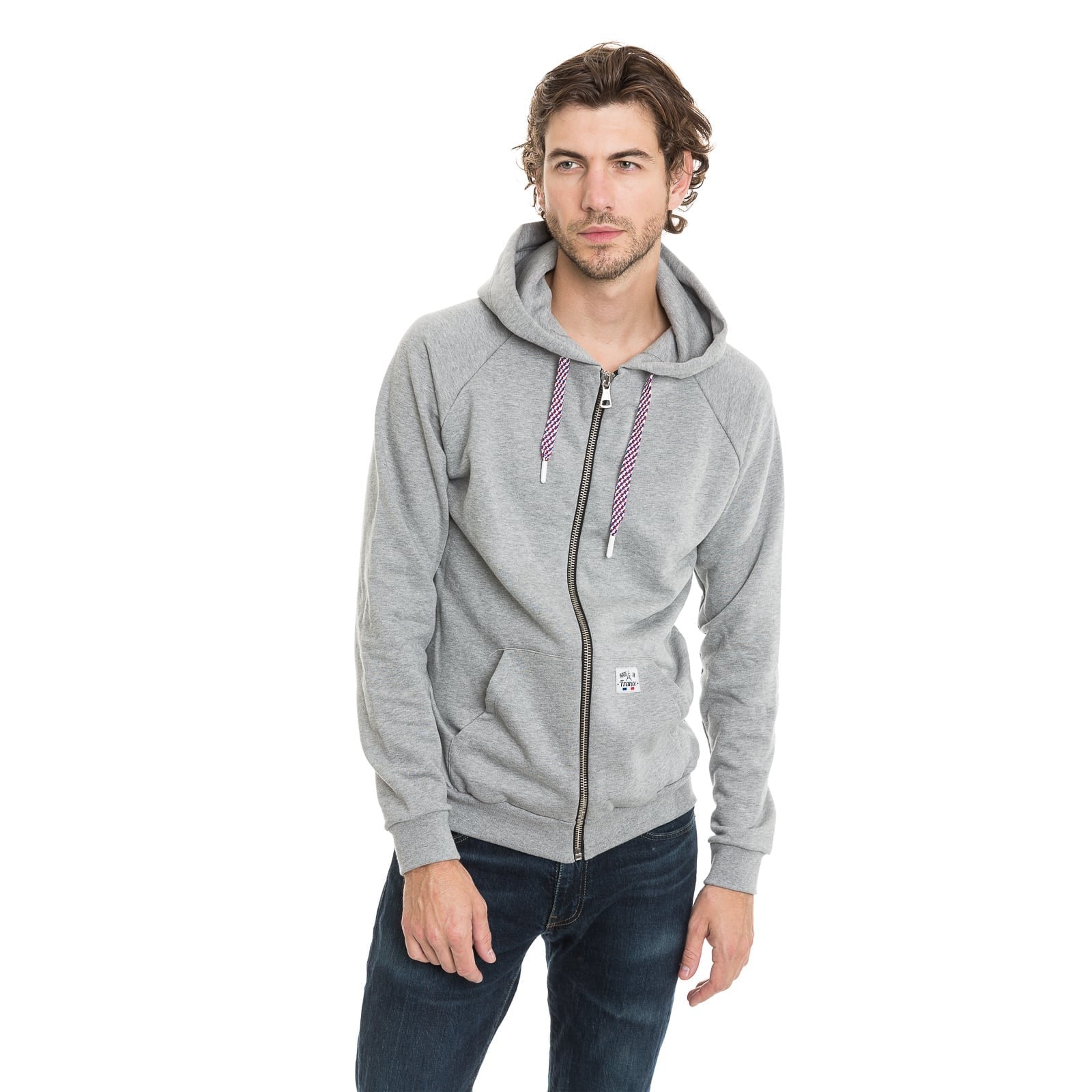 Sweat capuche zippé Made in France