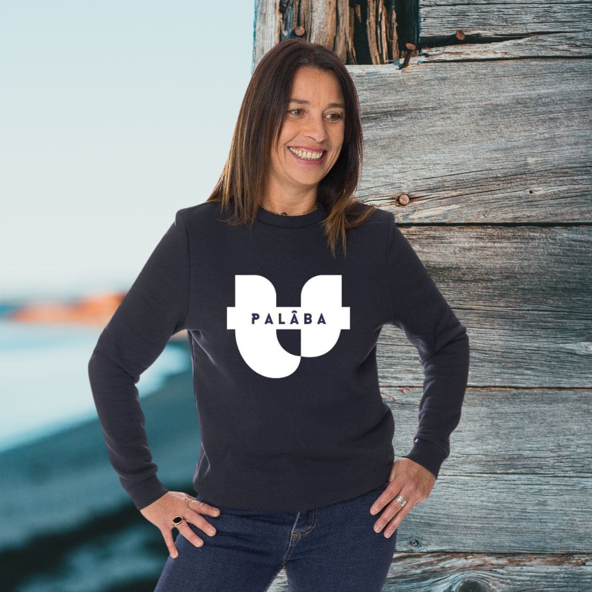 Sweat Femme sans capuche - Signature