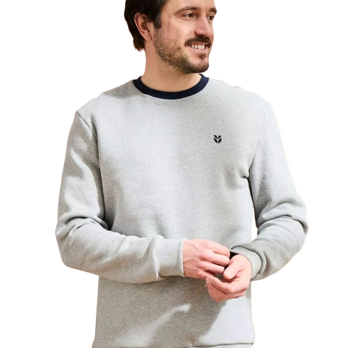 Sweat Homme sans capuche - Gris