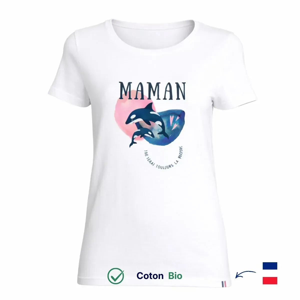 T-shirt blanc | Maman