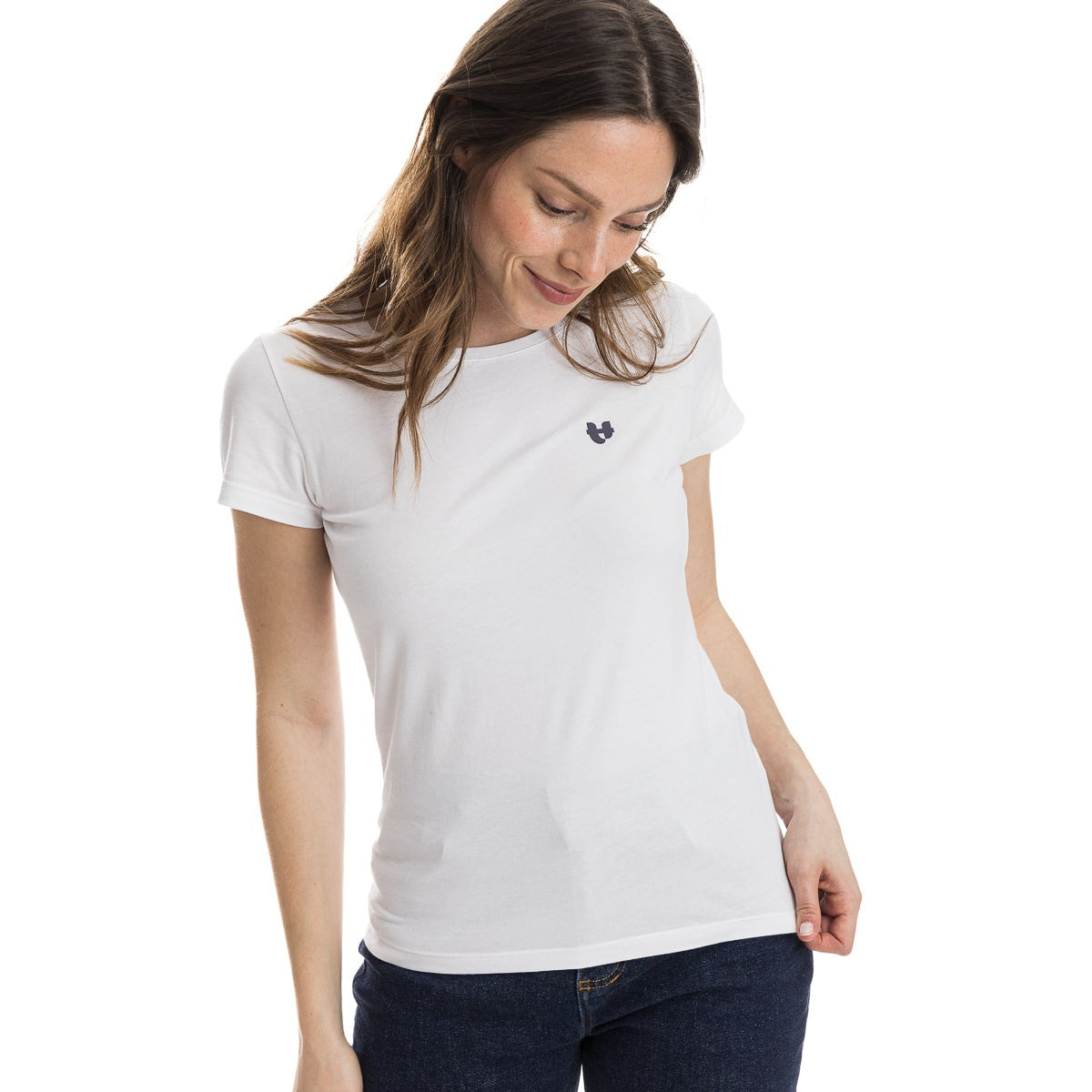 T-shirt blanc femme PALÂBA cœur