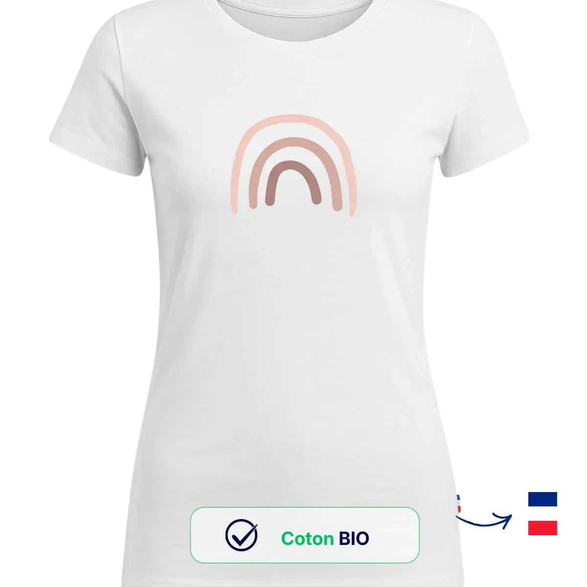 T-shirt femme blanc | Nuance