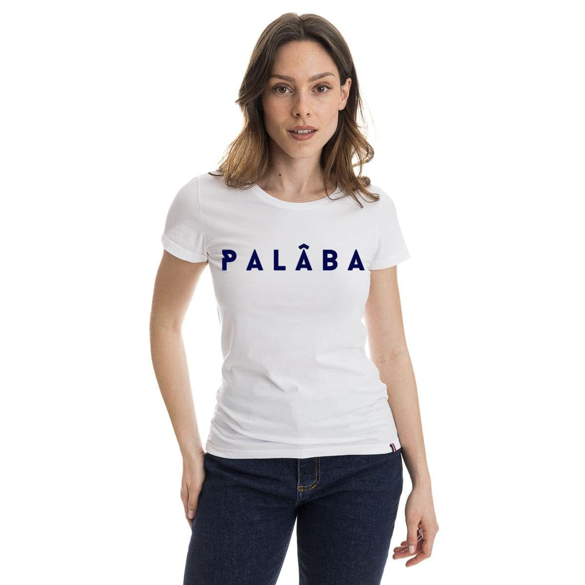 T-shirt blanc femme PALÂBA