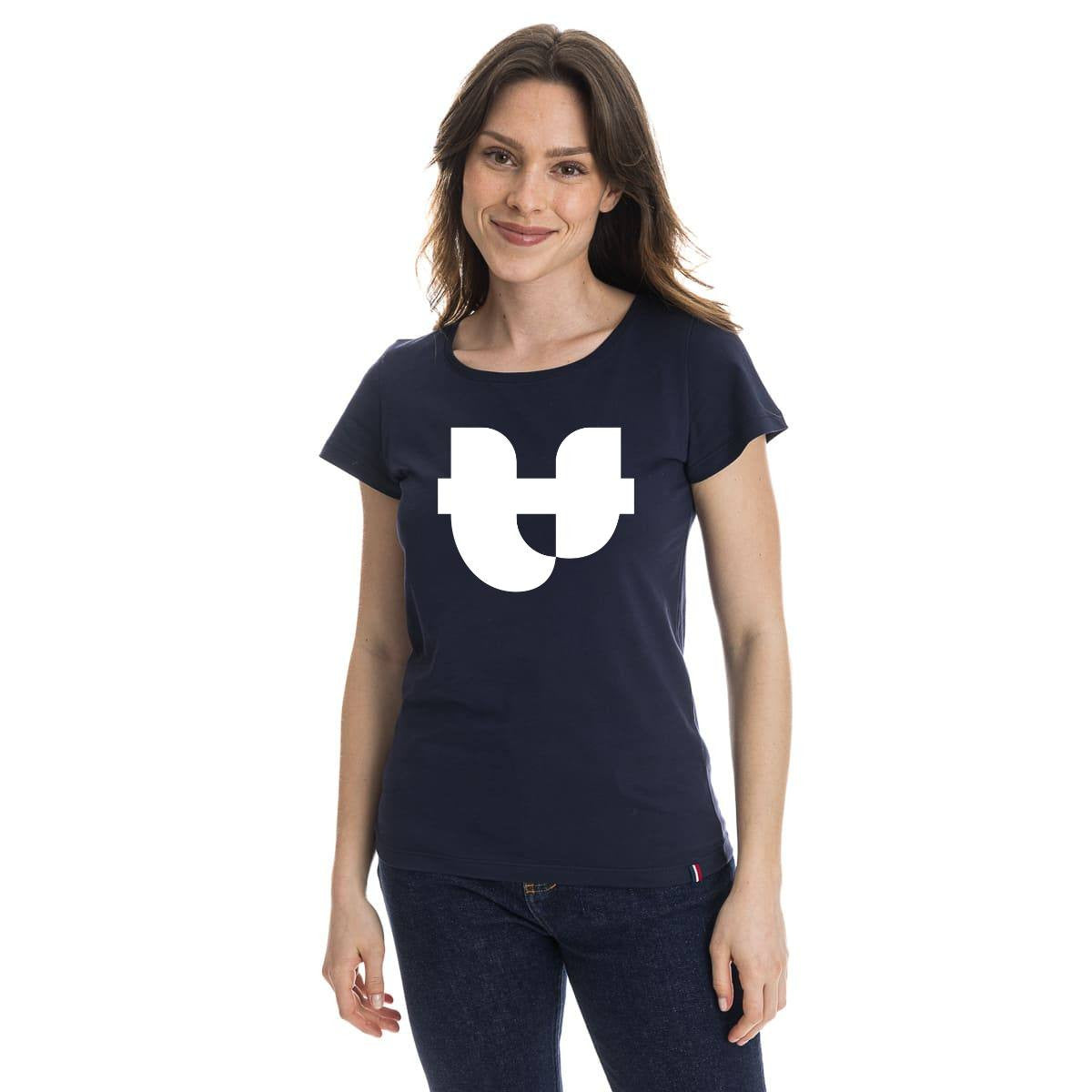 T-shirt bleu femme la GRIFFE PALÂBA