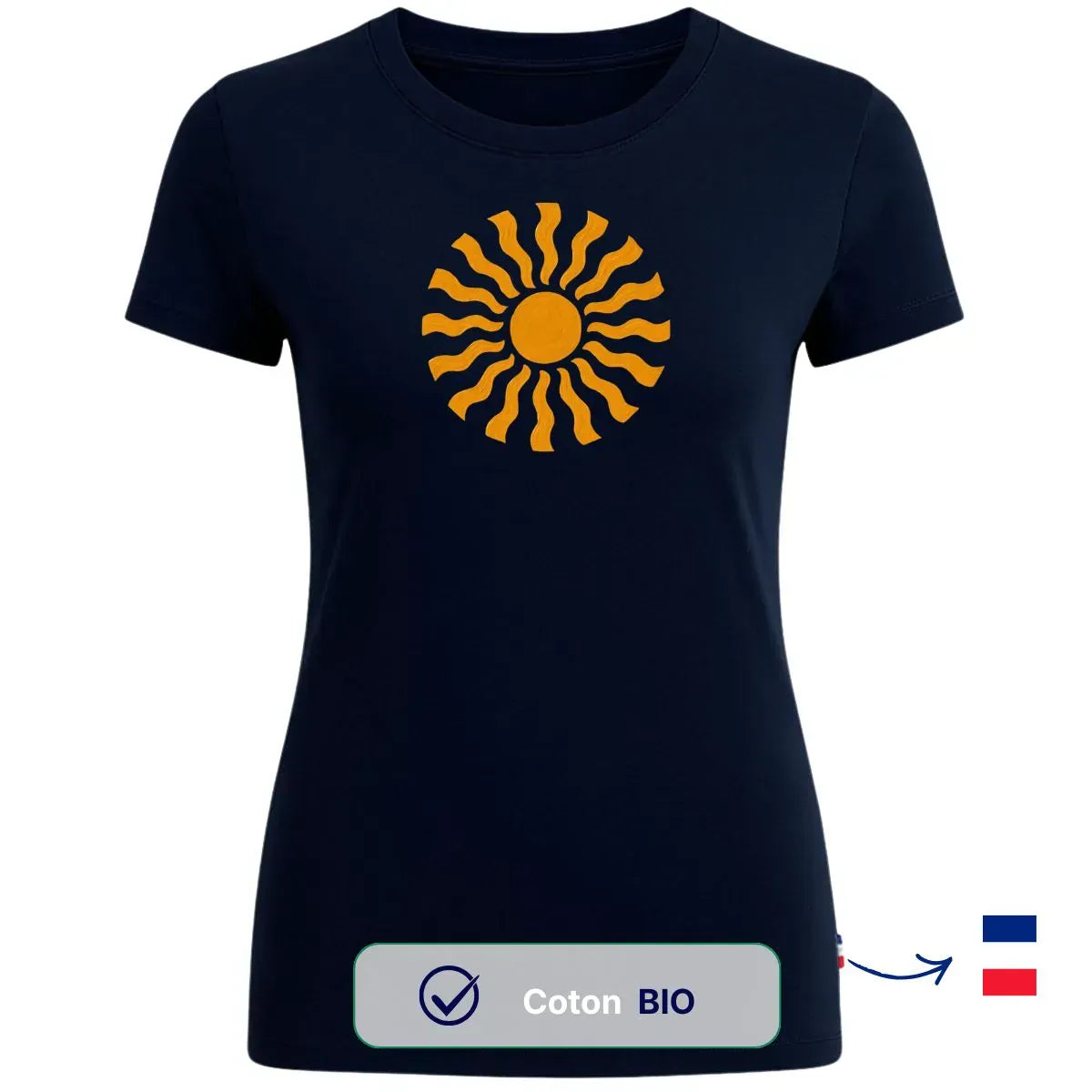 T-shirt femme bleu | SOLEA