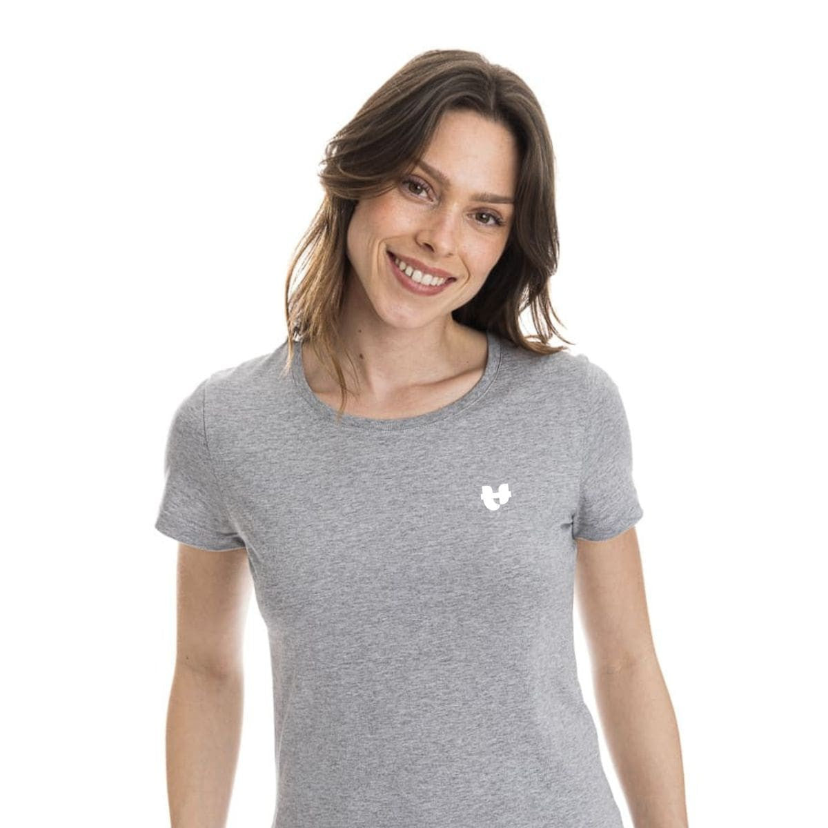 T-shirt gris femme PALÂBA coeur