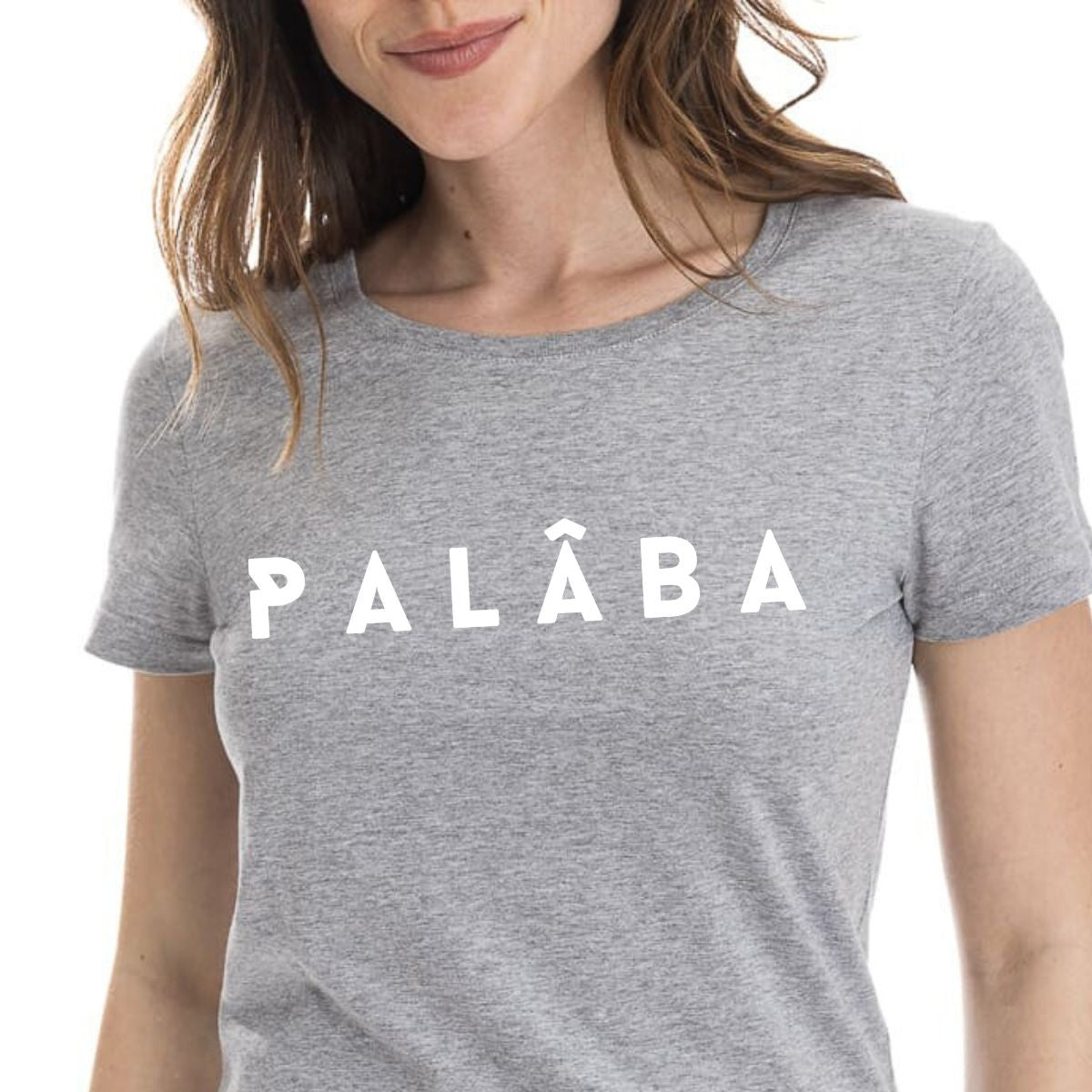 T shirt gris femme PALÂBA