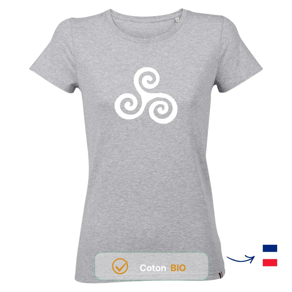 T-shirt femme gris | TRIA