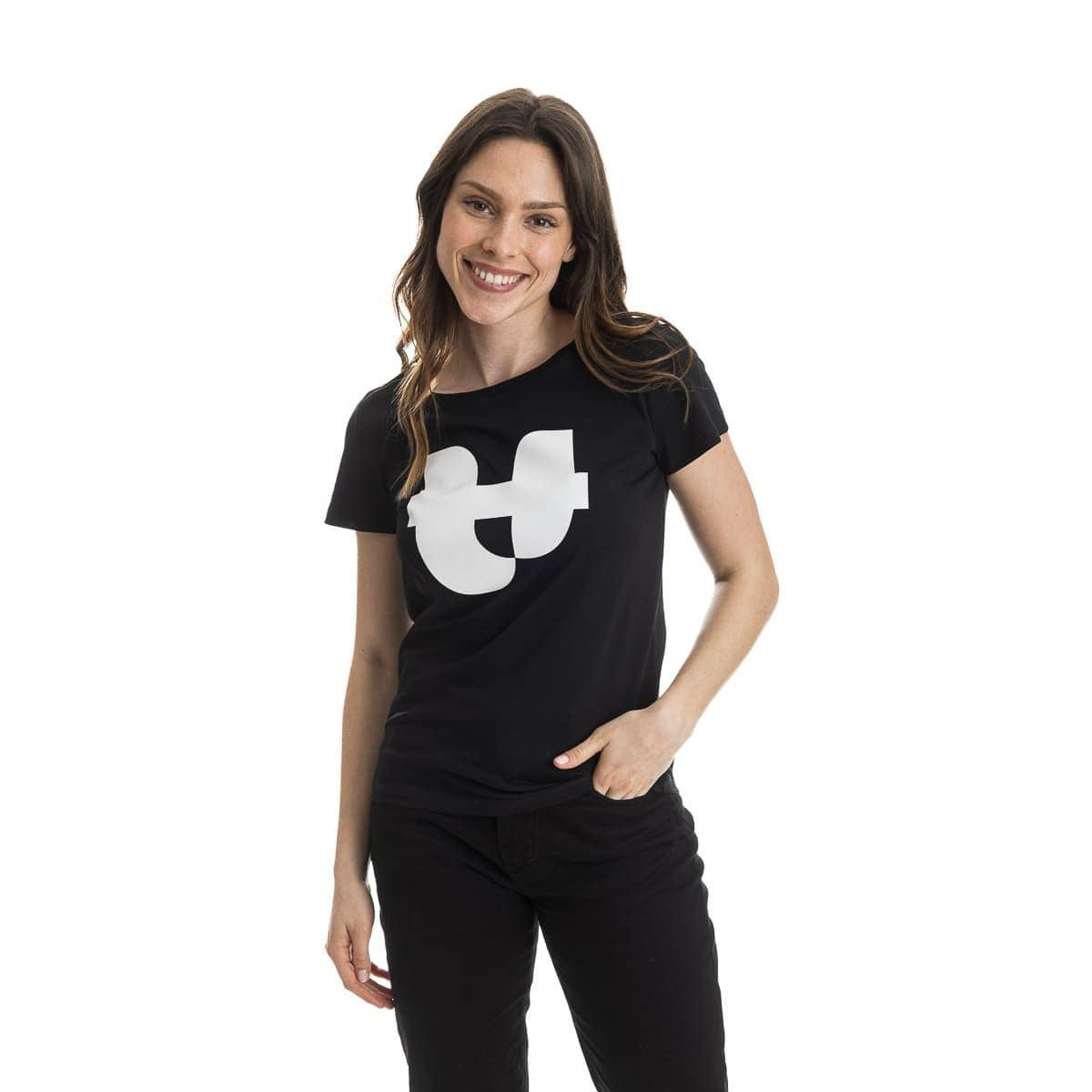 T-shirt noir femme la GRIFFE PALÂBA