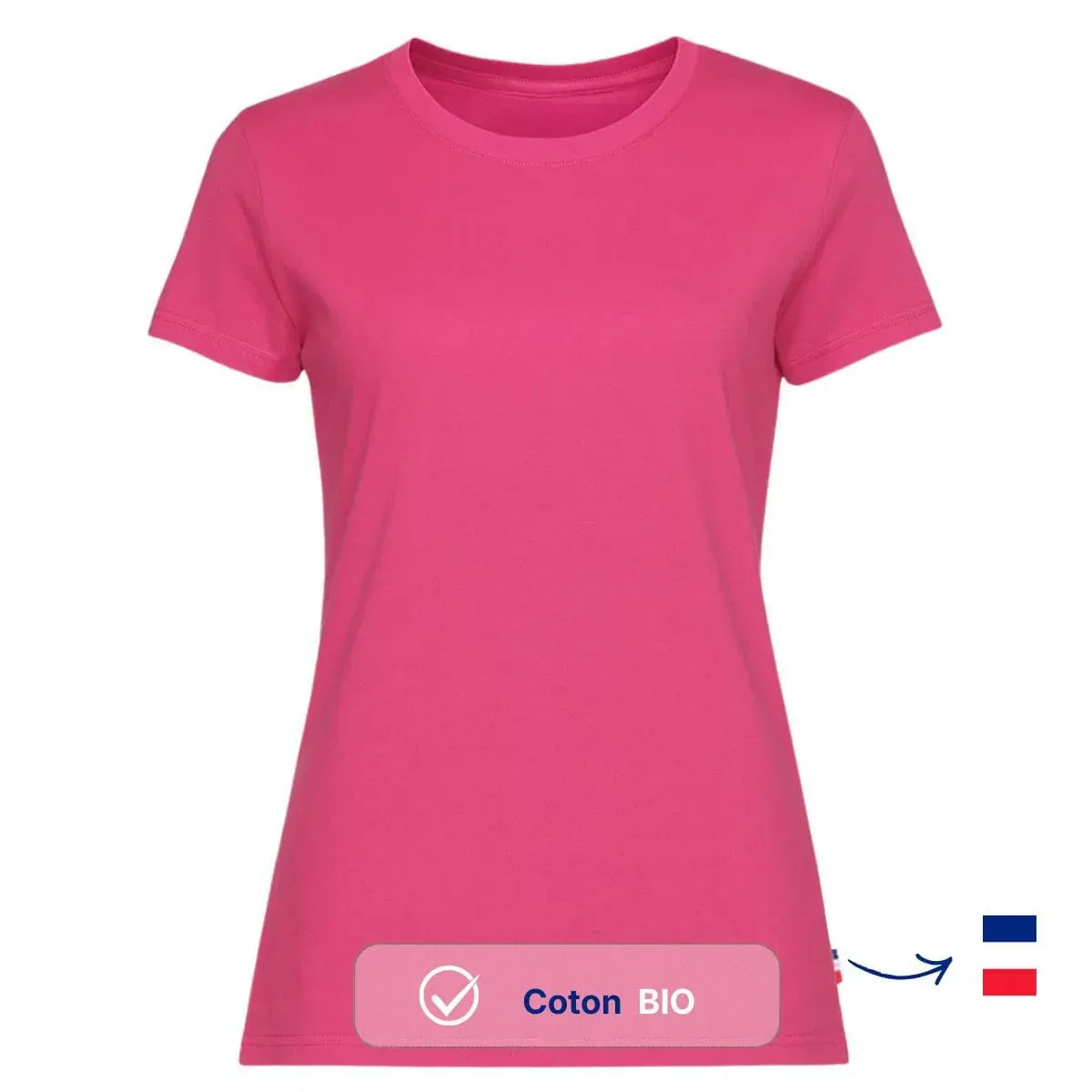 T-shirt femme rose | PALABA TEMP