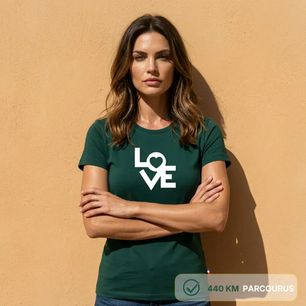T-shirt femme vert | LOVE
