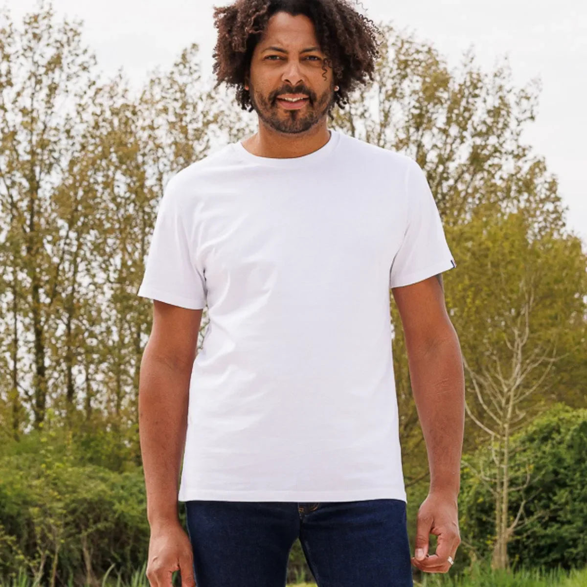 T-shirt homme blanc
