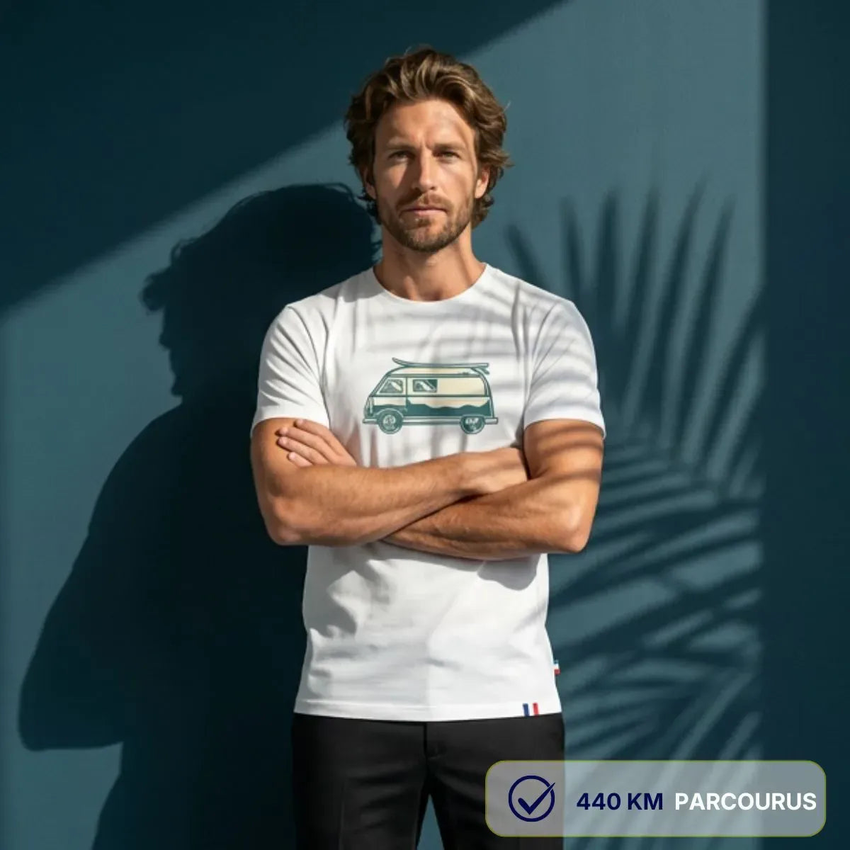 T-shirt Homme Blanc | ROAD TRIP