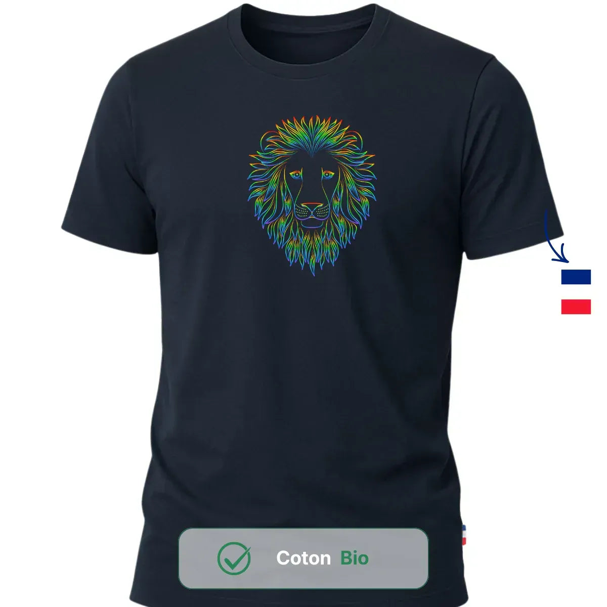 T-shirt Homme Bleu | Lion