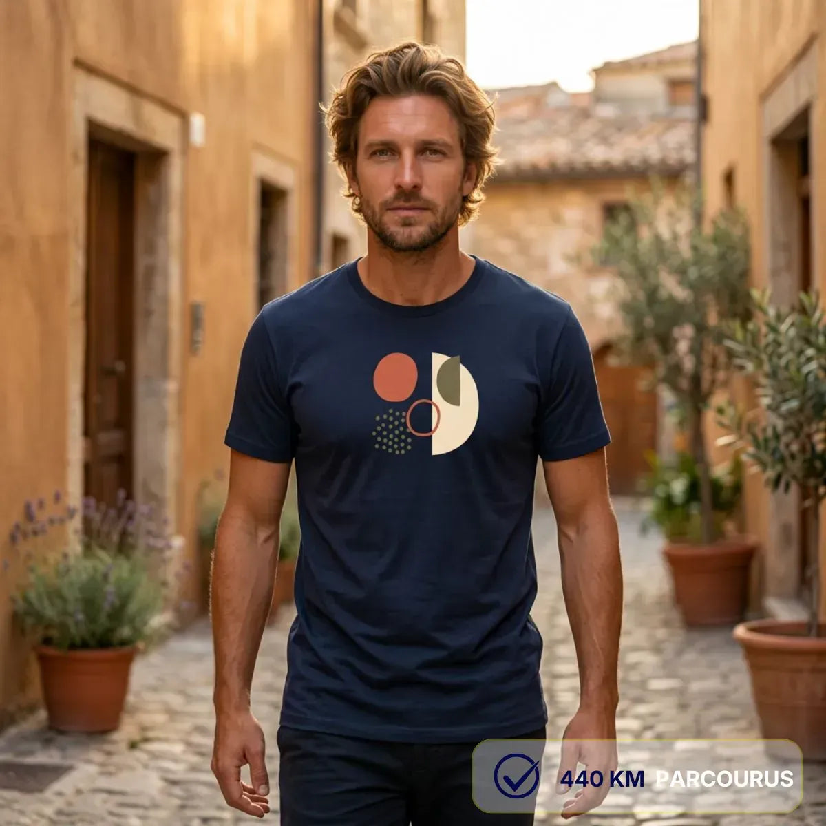 T-shirt Homme Bleu | TERREA
