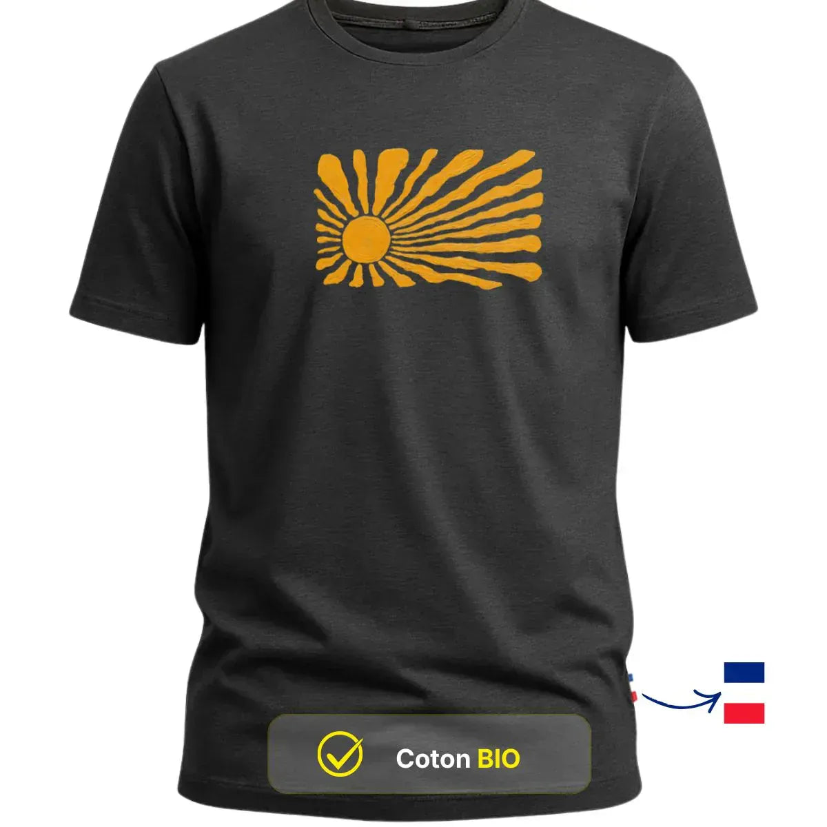 T-shirt Homme Gris chiné | LEVANT