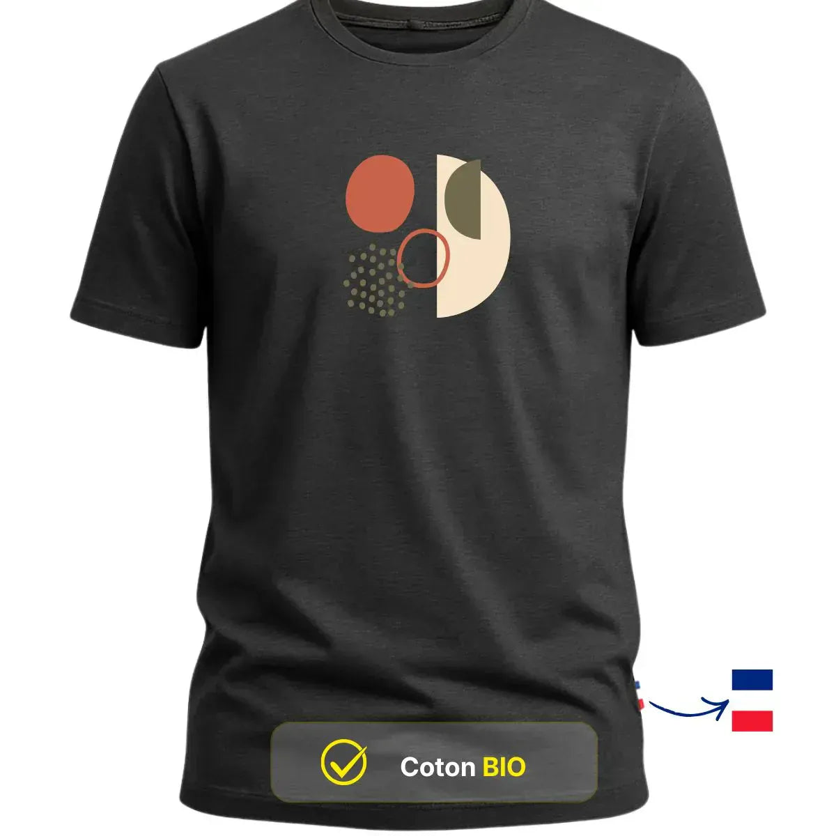 T-shirt Homme Gris chiné | TERRA