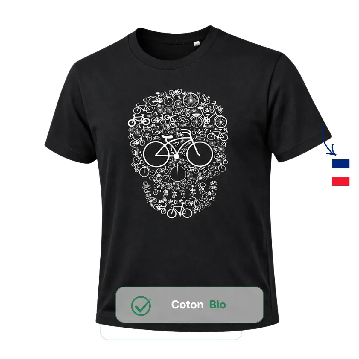 T-shirt Homme Noir | Dia de los Muertos