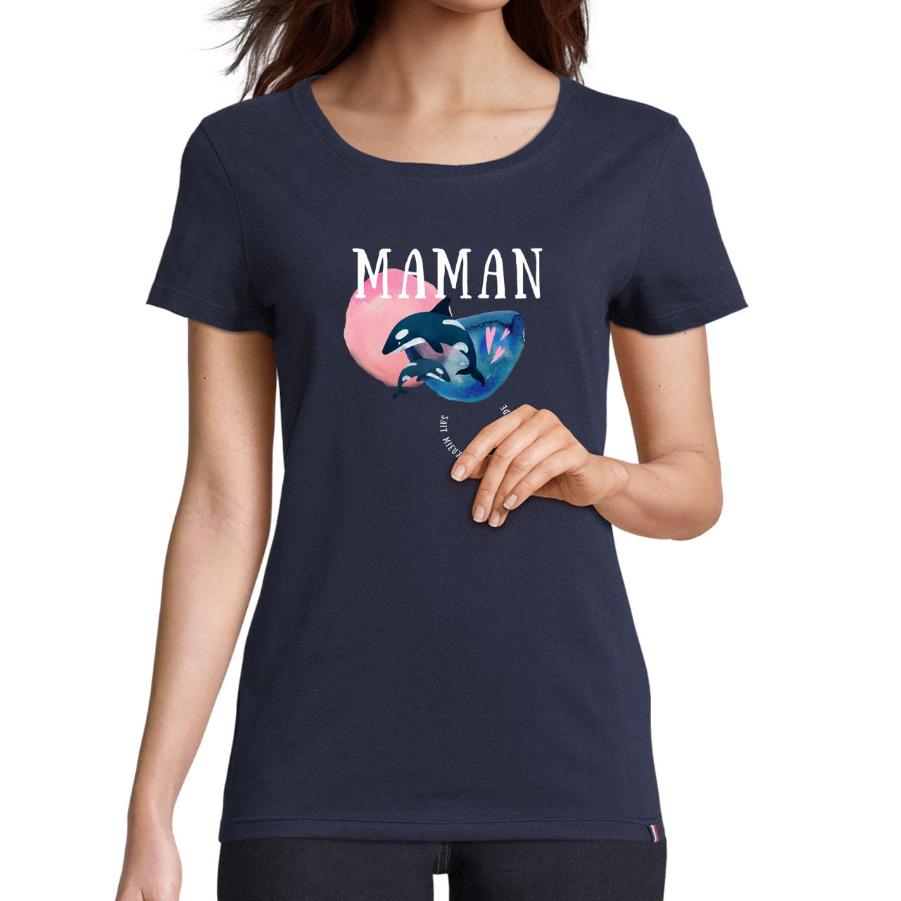T-shirt Maman made in France