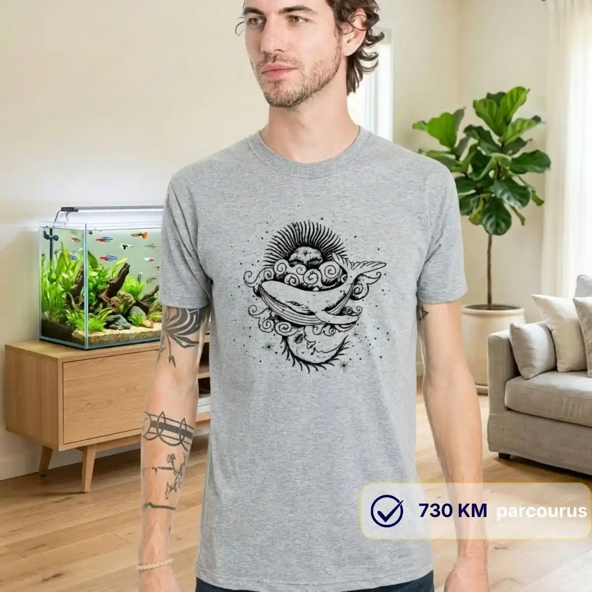 T-shirt Homme gris | Les Eléments